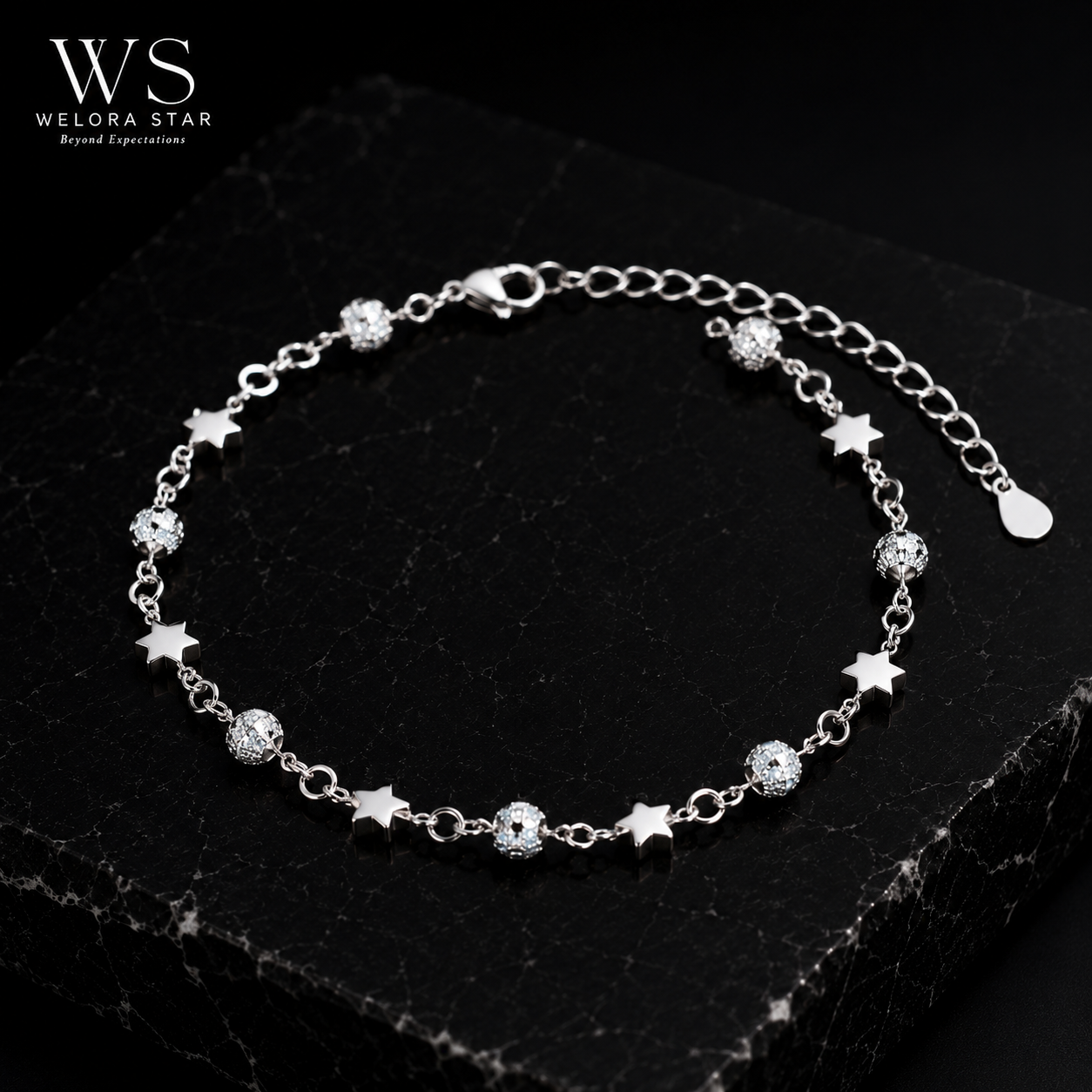 * Luna Silver Bracelet