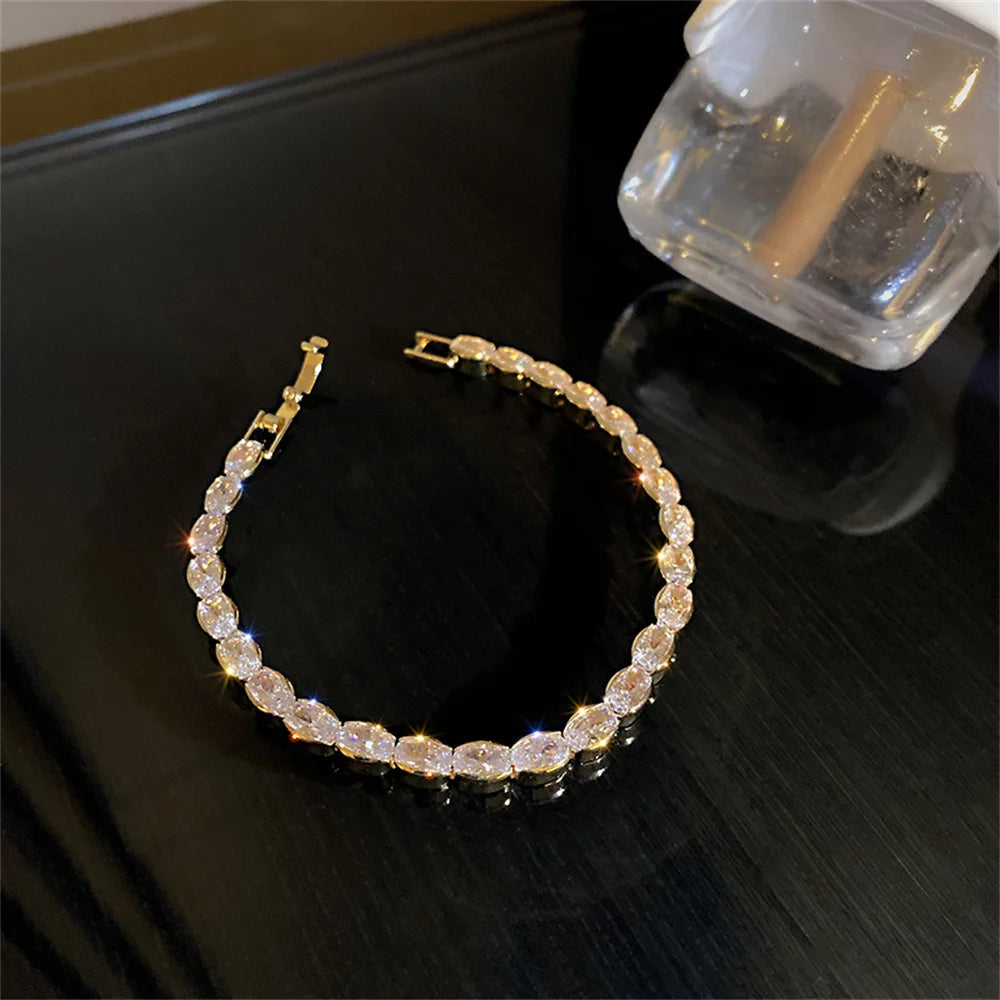 Lunaria Tennis Bracelet