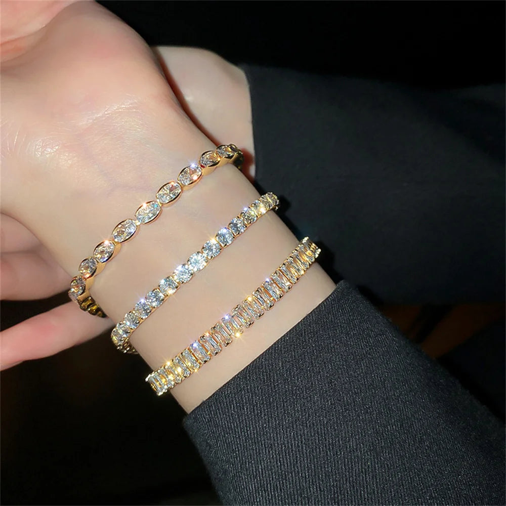 Lunaria Tennis Bracelet