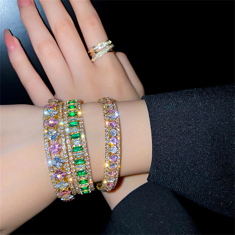 Lunaria Tennis Bracelet