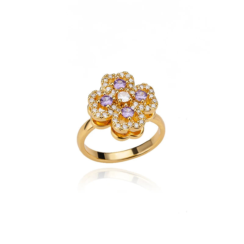 Aurelia Clover Ring