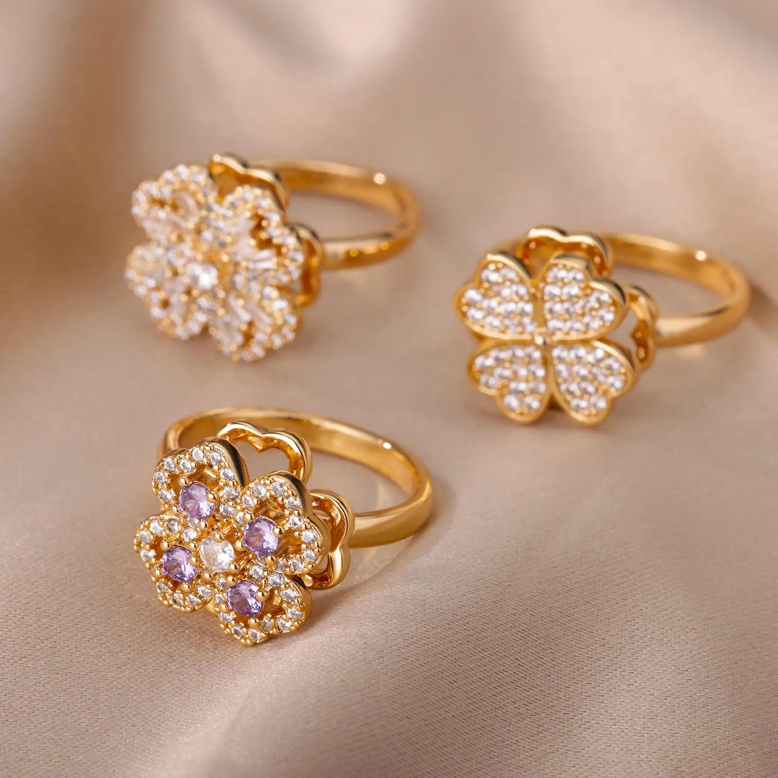 Aurelia Clover Ring