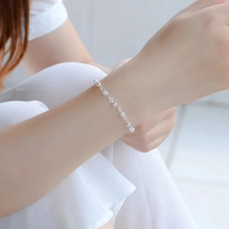 * Luna Silver Bracelet